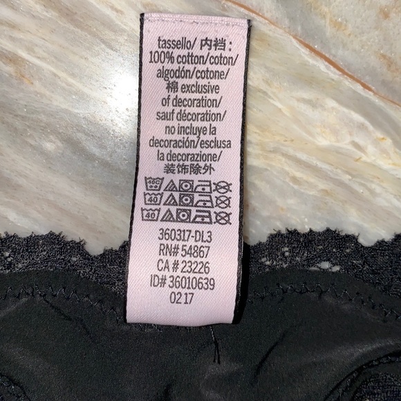 Victoria's Secret Very Sexy Panties Bikini Lace Mesh Panty Thong Small - Picture 9 of 10